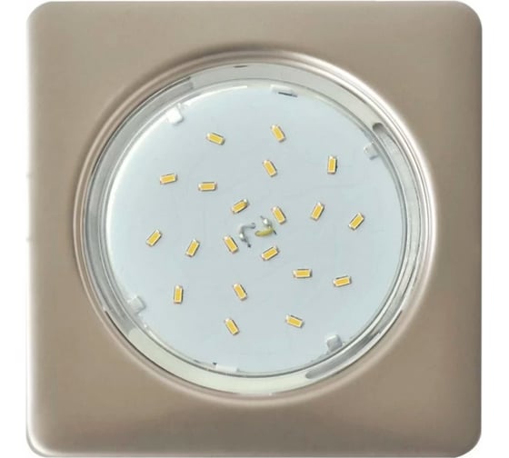 Изображение товара Светильник Ecola Gx53 h4 square квадратный, без рефлектора, жемчуг 107x41 (к+) FP53S4ECB