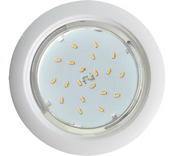 Изображение товара Встраиваемый светильник Ecola Gx53 h4 без рефлектора, белый матовый 38x106 - 10 pack (кd102) SW5310ECB