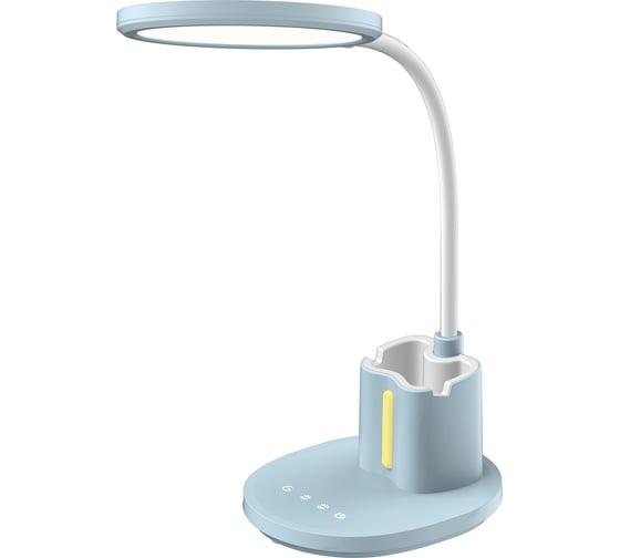 Изображение товара Светильник настольный Uniel светодиодный ULM-D150 15W/3000-6500K/DIM BLUE UL-00011292