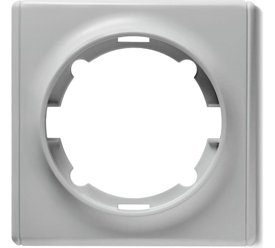 Изображение товара Одинарная рамка OneKeyElectro цвет серый 1E52101302 2172851
