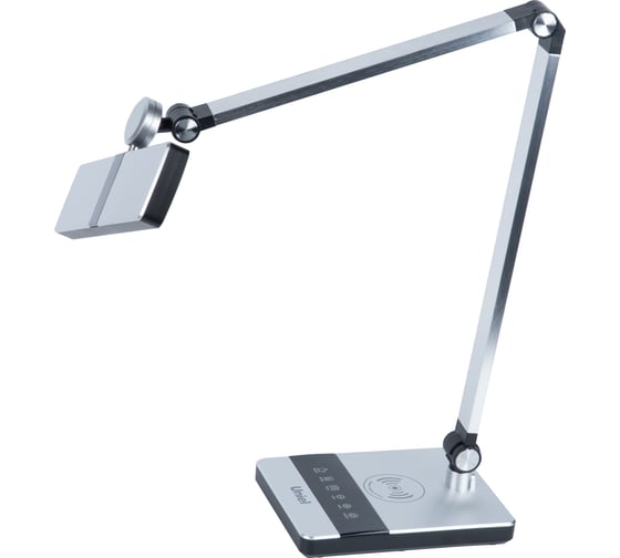 Изображение товара Светильник настольный Uniel светодиодный ULM-D110 15W/3000-6500K/DIM SILVER UL-00011289