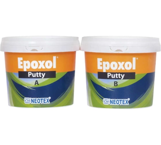 Изображение товара Эпоксидная шпатлевка NEOTEX EPOXOL PUTTY Α+В 1кг 14010200