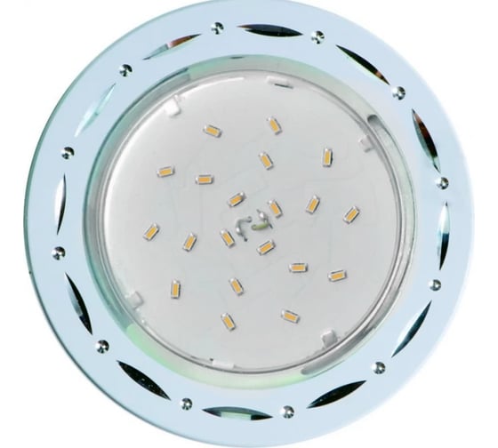 Изображение товара Встраиваемый светильник Ecola Gx53 h4 dl5385 без рефлектора, точки-полоски по кругу матовый хром/алюм 20x110 (к+) FC5385ECB