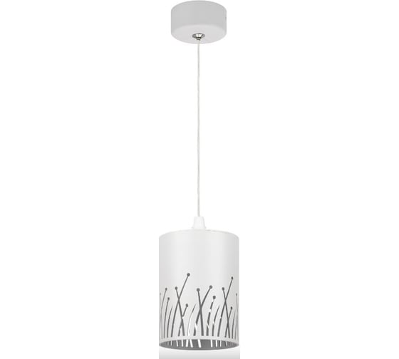 Изображение товара Подвесной светильник (подвес) ЭРА pl30 wh цоколь gx53 потолочный цилиндр, белый Б0061409