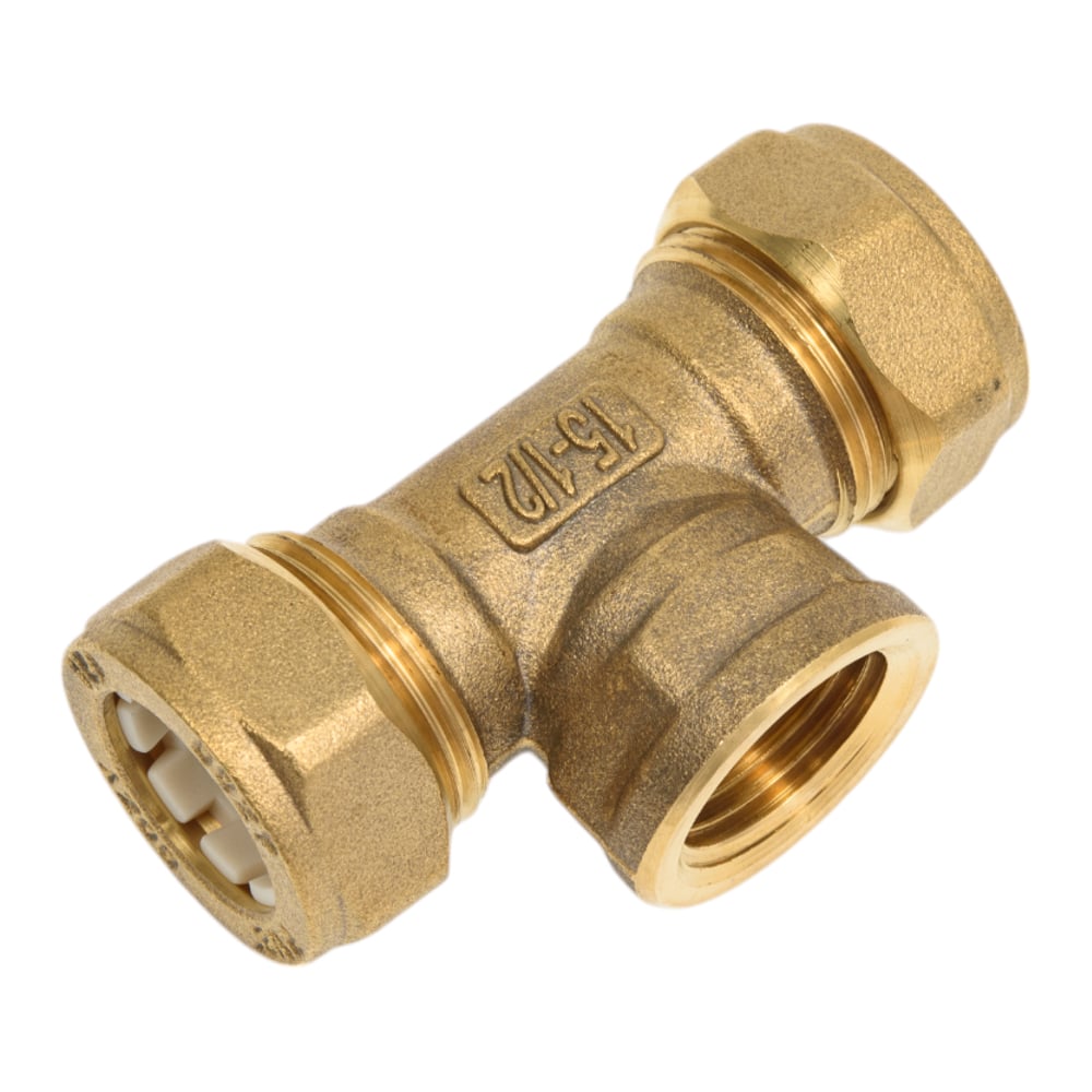 Изображение товара Тройник KOFULSO COZY BITL15 для водопровода внутренняя резьба 1/2F 15 мм