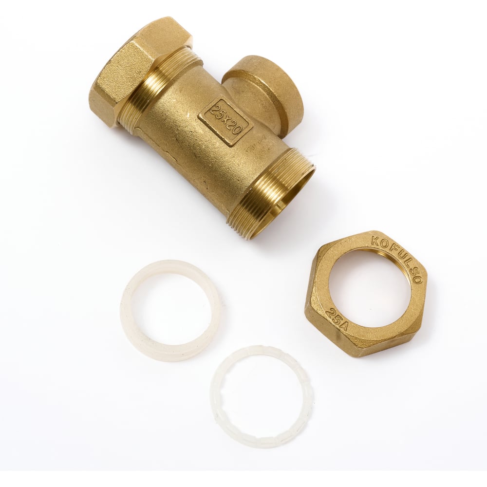 Изображение товара Тройник KOFULSO BNI2520 для труб с внутренней резьбой