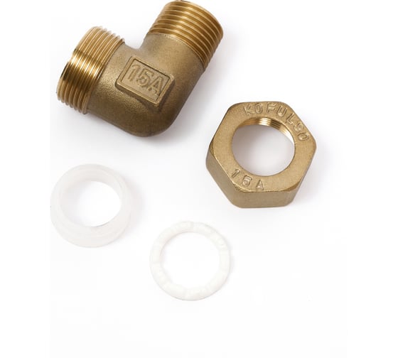 Изображение товара Муфта угловая KOFULSO труба-наружная резьба BLC15