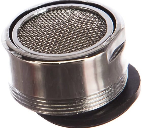 Изображение товара Аэратор для смесителя Melodia della vita MKP20522P пластик, М28х1, наружная резба, нержавеющая сетка 34294