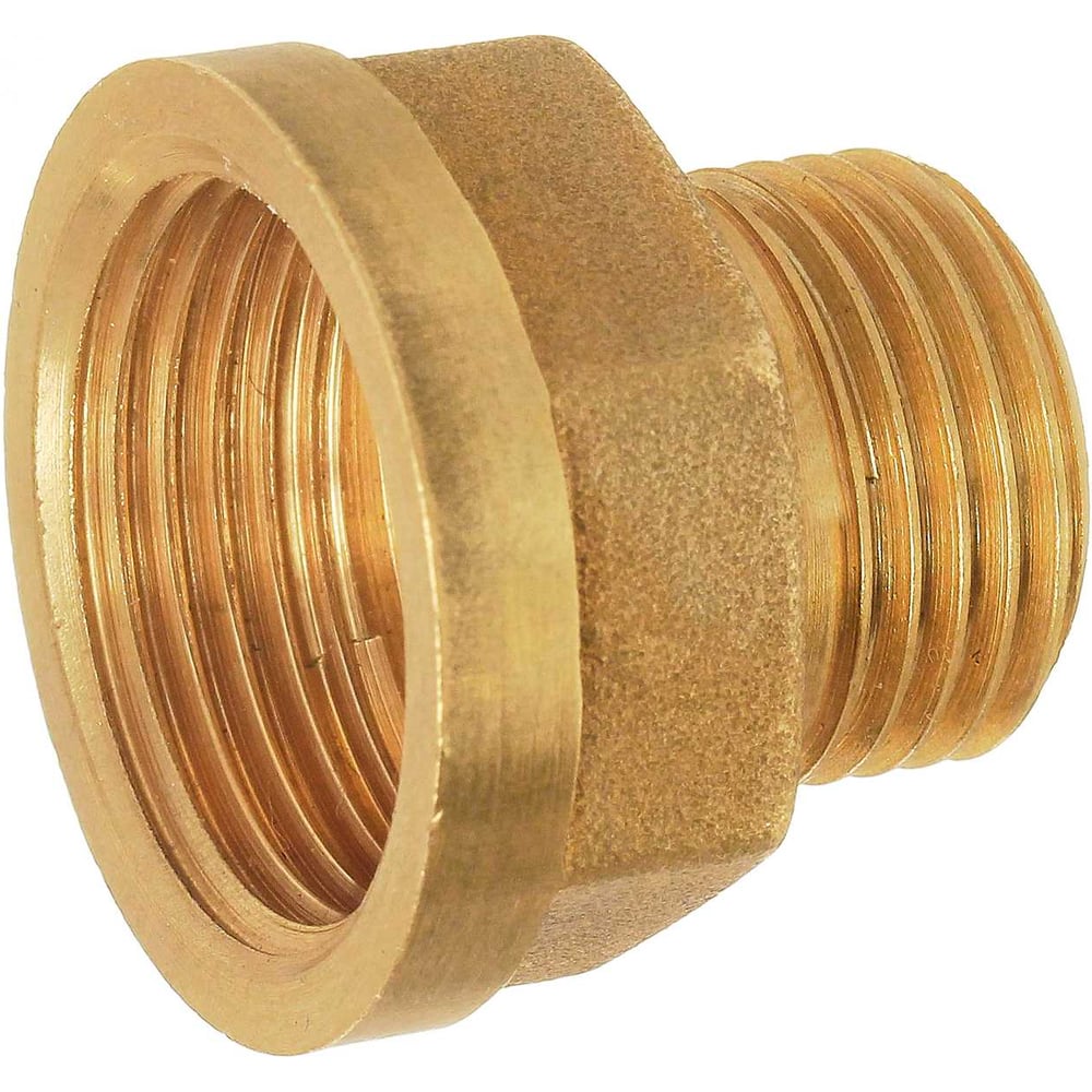 Изображение товара Муфта сгонная БАЗ 1/2Нх3/4В МС15Н/20В - переходник для труб из латуни