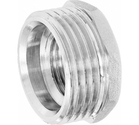 Изображение товара Футорка БАЗ 1/2Вх1Н Ф15В/25Н никель БАЗ.Ф.15В.25Н.Н