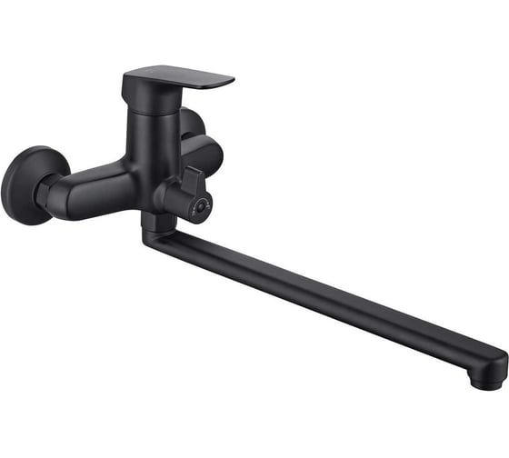 Изображение товара Смеситель для ванны с длинным изливом Aquatek Вега aq1042mb 00000129549