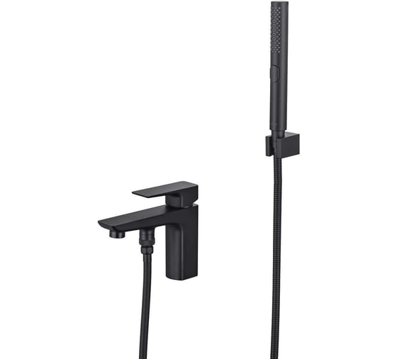 Изображение товара Смеситель врезной на борт ванны Aquatek aq1044mb вега 00000129551