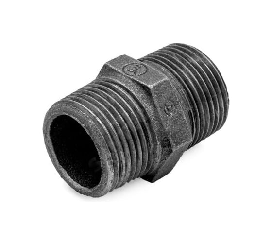 Изображение товара Прямой ниппель Fittex PLUS чугун 32 НР 127-3620