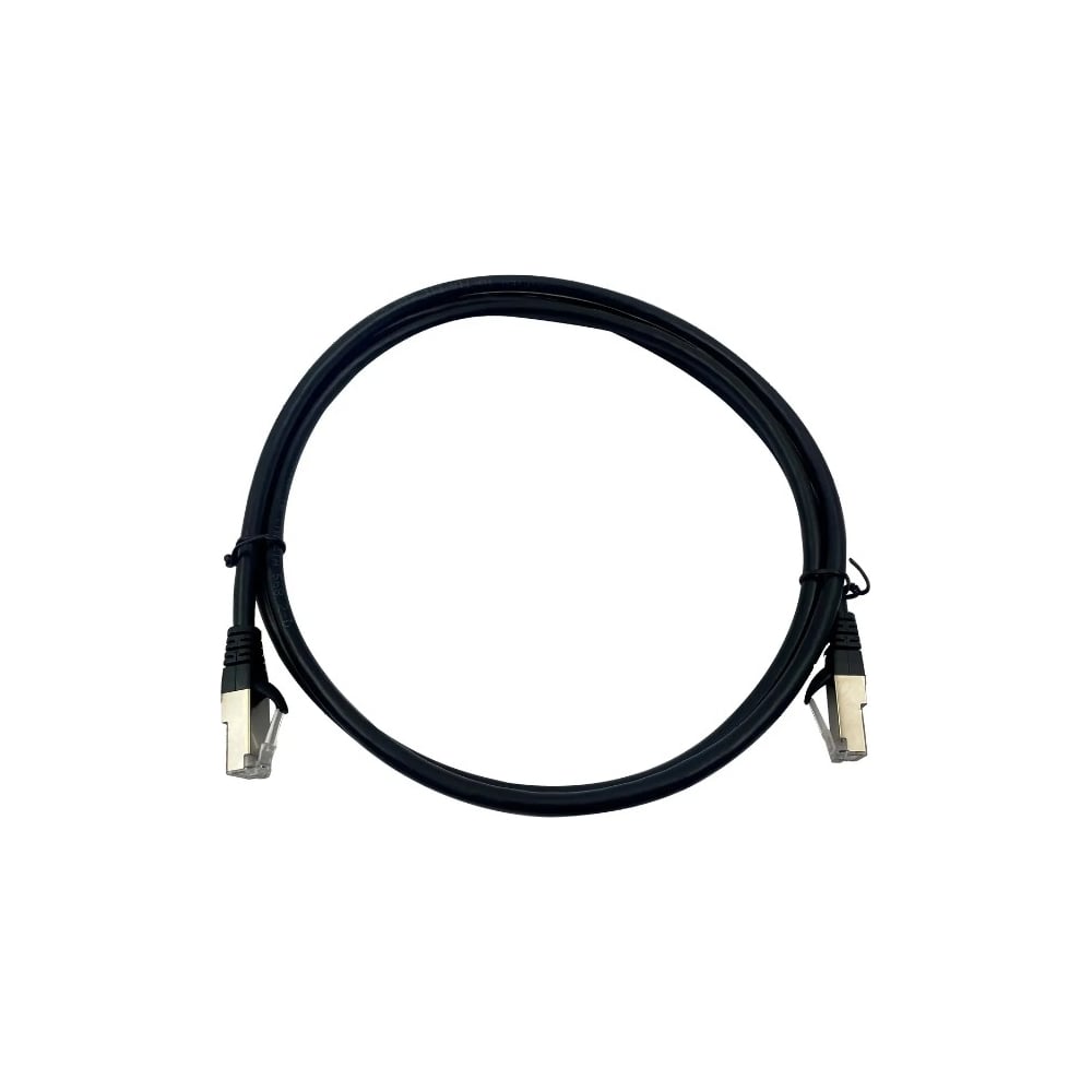 Изображение товара Патч-корд BURO STP 4 пары cat7 2м черный RJ-45