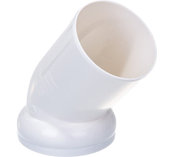 Изображение товара Фановая труба для унитаза Alcadrain A90-45 110 мм, 45гр для пластиковых труб 00022280