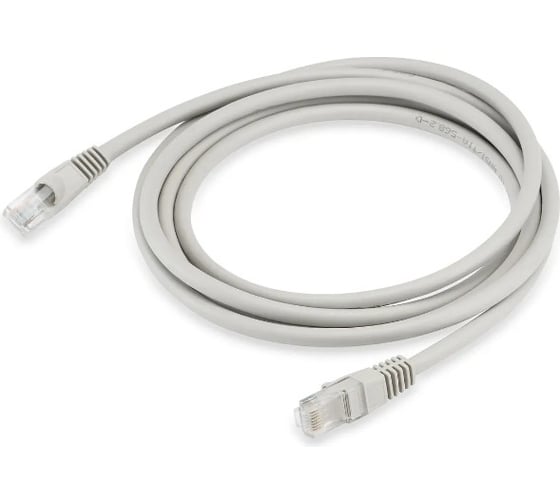 Изображение товара Патч-корд BURO UTP 4 пары cat6 CCA molded 2м серый RJ-45 (m)-RJ-45 (m) 1543681