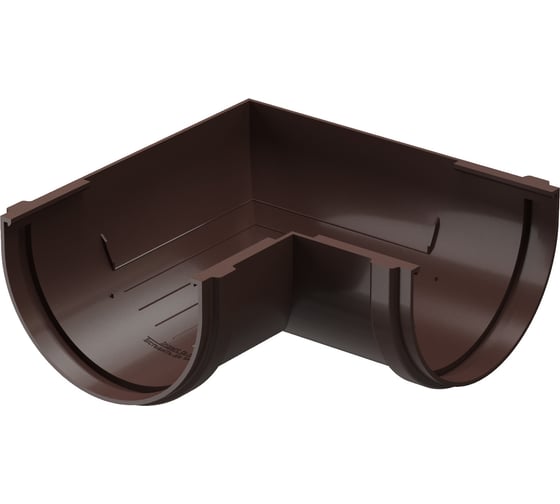 Изображение товара Угол 90 универсальный Cellfast INES 120 мм / коричневый 67-052