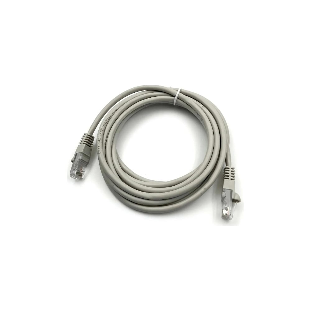 Изображение товара Патч-корд BURO UTP-5E-3M-G 4 пары 5e серый