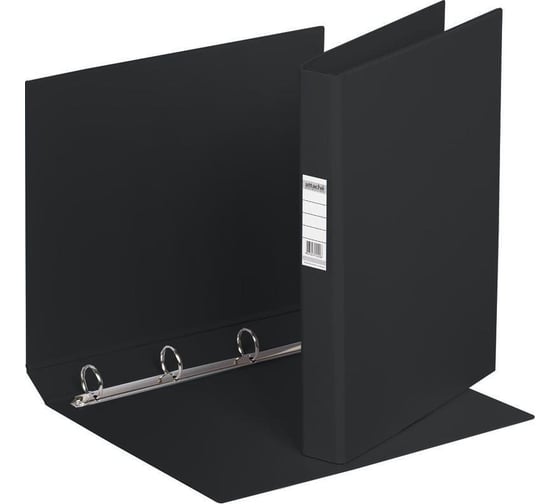 Изображение товара Папка на 4-х кольцах Attache Selection 35 мм, черная 48636