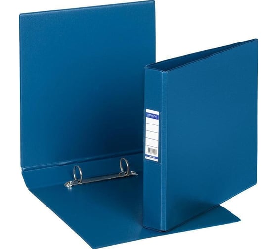 Изображение товара Папка на 2-х кольцах Attache Selection 35 мм, а5, синяя, горизонтальная 4746