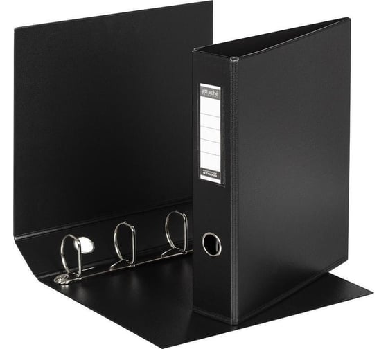 Изображение товара Папка на 4-х кольцах Attache Selection 60 мм, черная 48661