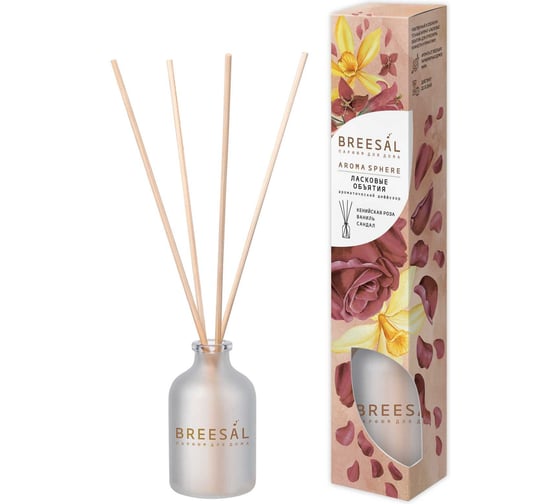 Изображение товара Ароматический диффузор Breesal aroma sphere ласковые объятия 40 мл 12 l ARD/013