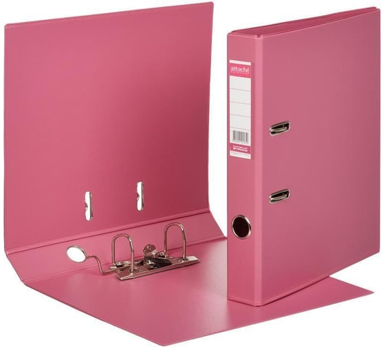 Изображение товара Папка-регистратор Attache Selection strong line 50 мм, фуксия , пбп2, карман на корешке 130849