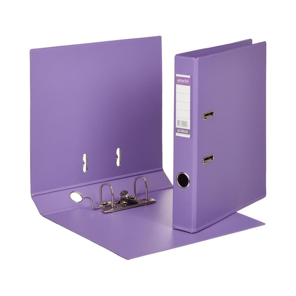 Изображение товара Папка-регистратор Attache strong line 50 мм сиреневая A4 офисная