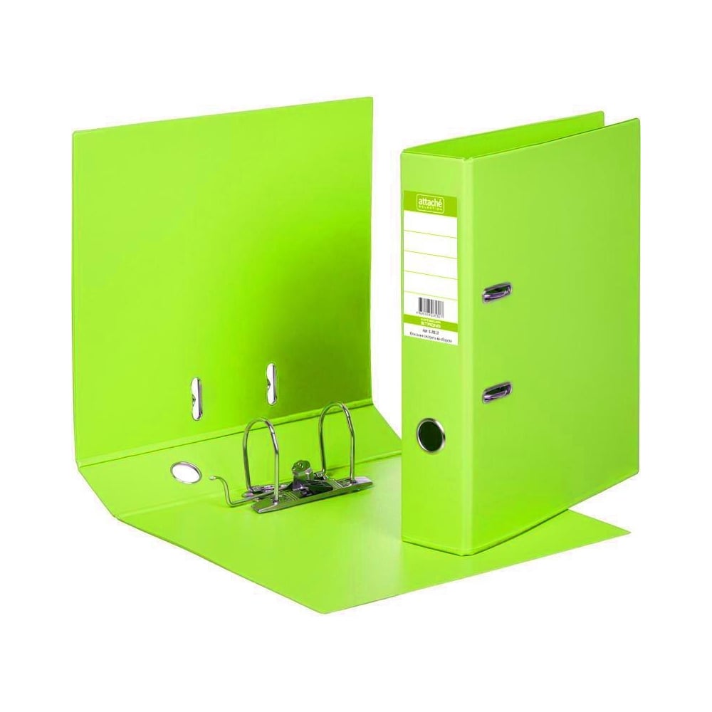 Изображение товара Папка-регистратор Attache strong line 70 мм темно-зеленая А4 пластик