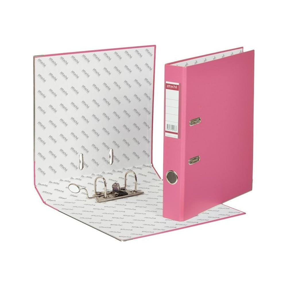 Изображение товара Папка-регистратор Attache Selection economy plus 50 мм фуксия для А4
