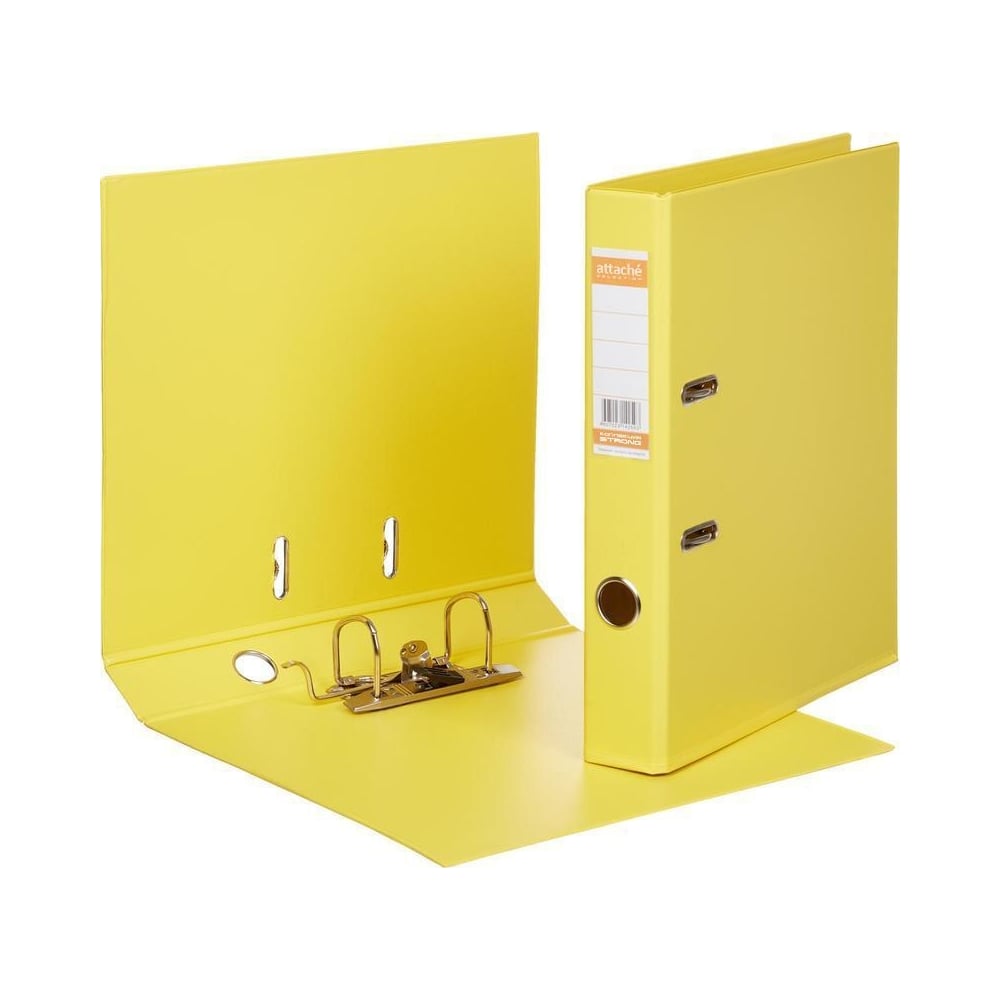 Изображение товара Папка-регистратор Attache Selection strong line 50 мм желтый