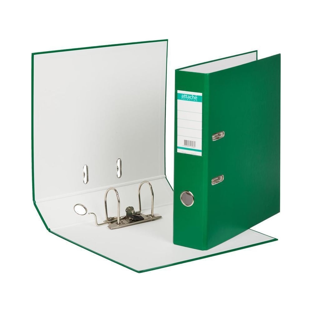 Изображение товара Папка-регистратор Attache Selection economy 70 мм, зеленая, A4