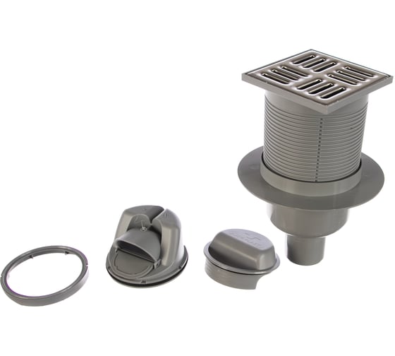 Изображение товара Регулируемый трап Alcadrain с гидрозатвором+механический сухой затвор 00022287