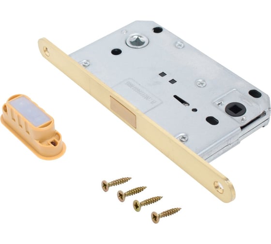 Изображение товара Магнитная защелка Аллюр с фиксатором АРТ 5300-MC-WC SB матовое золото 15610