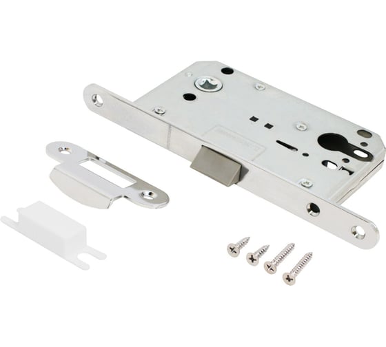 Изображение товара Врезной замок Аллюр АРТ 5300-P CP хром, без ц/м 15873