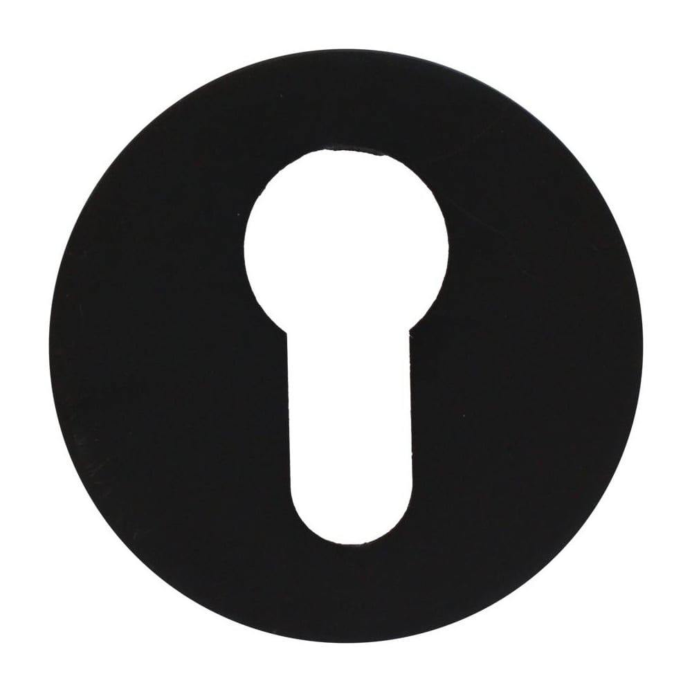 Изображение товара Накладка для замка Аллюр ART COLLECTION ET-R2 BLACK матовый черный