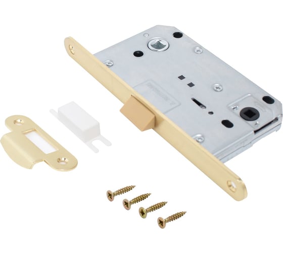 Изображение товара Защелка с фиксатором Аллюр АРТ 5300-P-WC SB матовое золото 15616