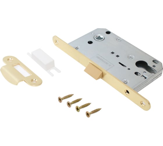 Изображение товара Врезной замок Аллюр АРТ 5300-P SB матовое золото 15613