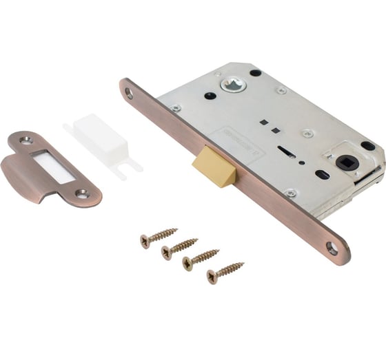 Изображение товара Защелка с фиксатором Аллюр АРТ 5300-P-WC AC старая медь 15615