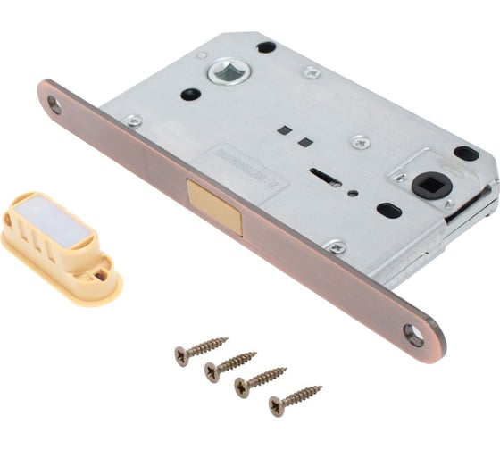 Изображение товара Магнитная защелка Аллюр с фиксатором АРТ 5300-MC-WC AC старая медь 15609