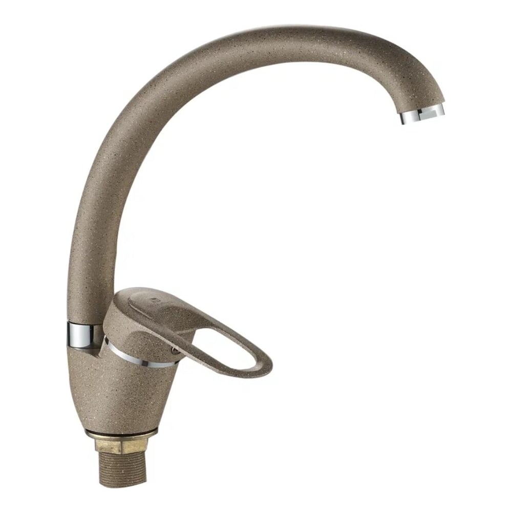 Изображение товара Смеситель для кухни GOTA ROCIO Granada с высоким изливом песочный