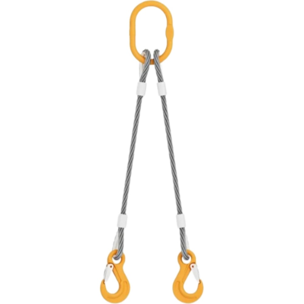 Изображение товара Канатный двухветвевой строп СЕВЗАПКАНАТ 2СК 1.6 т, 10 м грузоподъемное оборудование
