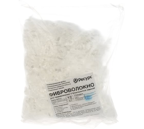 Изображение товара Фиброволокно Ресурс п/п 12мм 0,5кг 24262