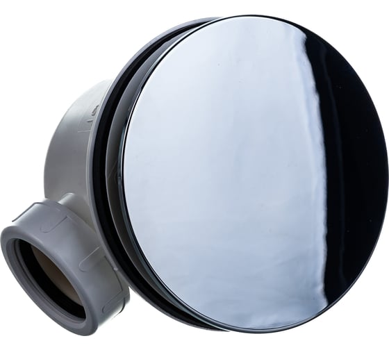 Изображение товара Сифон для поддона Alcadrain A49CR h-84 мм, слив крышка D-115 мм 00023231