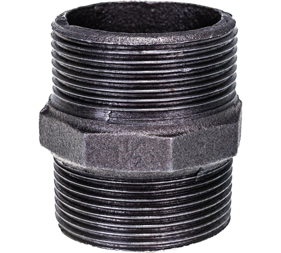 Изображение товара Прямой ниппель Fittex PLUS чугун 40 НР 127-3621