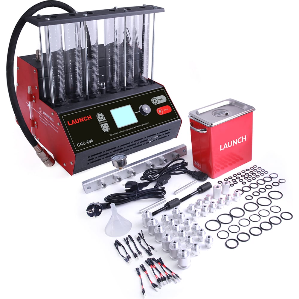 Установка для тестирования и очистки форсунок Launch CNC-604 LNC-179