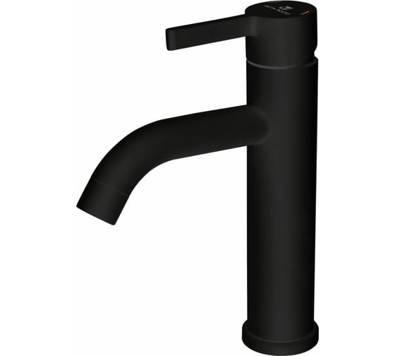 Изображение товара Смеситель для умывальника GOTA ROCIO Black_White шар. G016084 черный, нержав.сталь (DW1101-Z11) 1/10 016084-GOTA