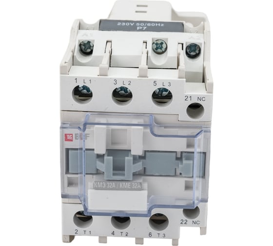 Изображение товара Малогабаритный контактор EKF КМЭ PROxima 32А 220В 1NC ctr-s-32-220-nc