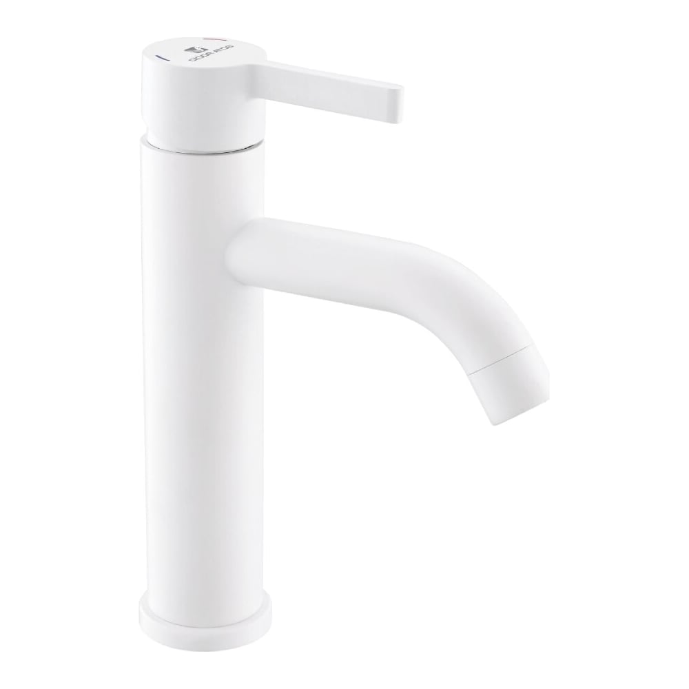 Изображение товара Смеситель для умывальника GOTA ROCIO Black White нержавеющая сталь 120 мм