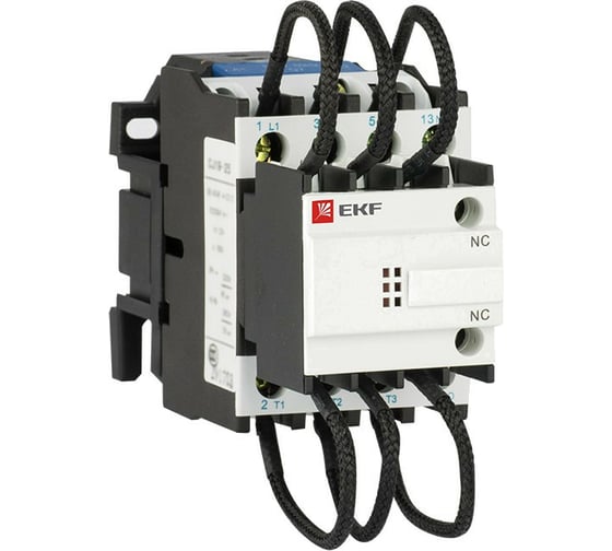 Изображение товара Контактор EKF для конденсатора КМЭК 20квар 230В 2NО+1NC PROxima ctrk-s-43-20-230